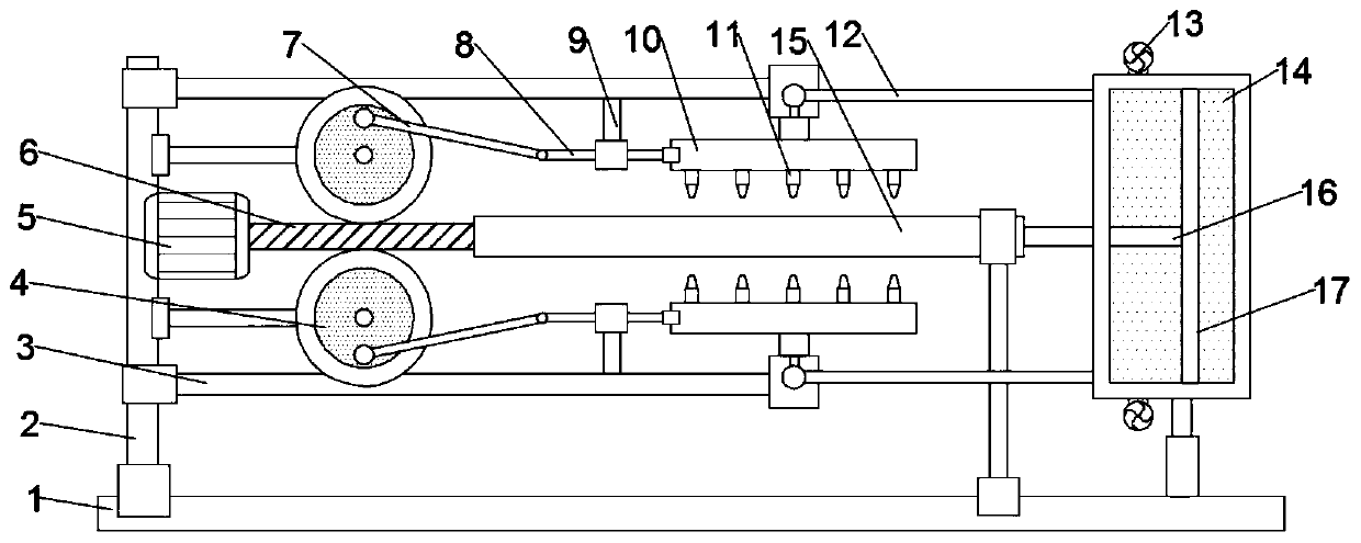 Dust removing device for external surface of electronic product