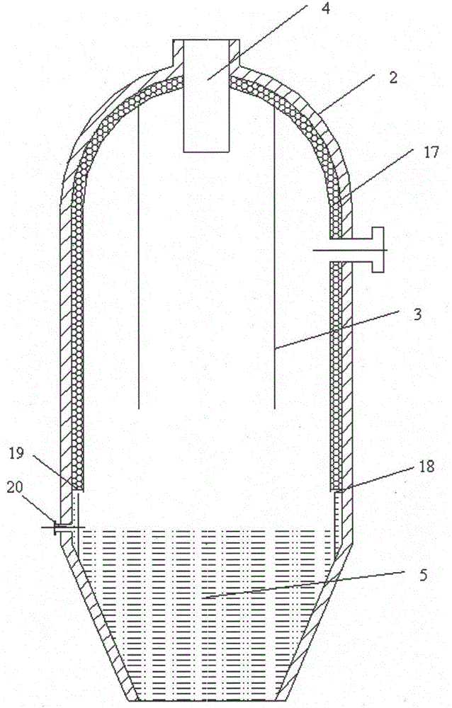 Sensible heat recovery device with ash capture for preventing slag bonding and staining