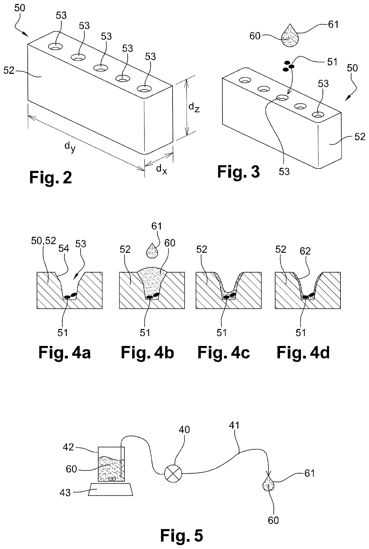 Element for cultivating at least one plant and method for producing the element