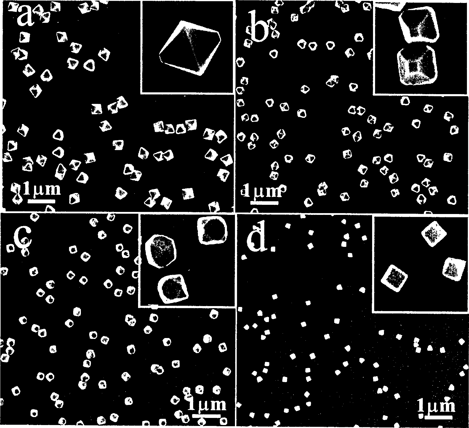 Process for preparing shape controllable cuprous oxide micro/nano crystal by electrochemical deposition