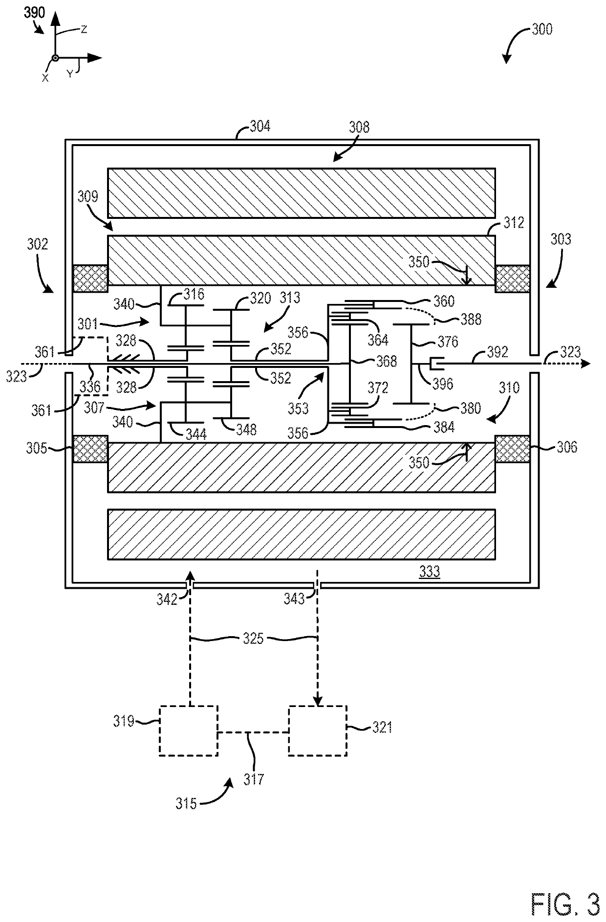 Integrated gearbox in electric motor systems