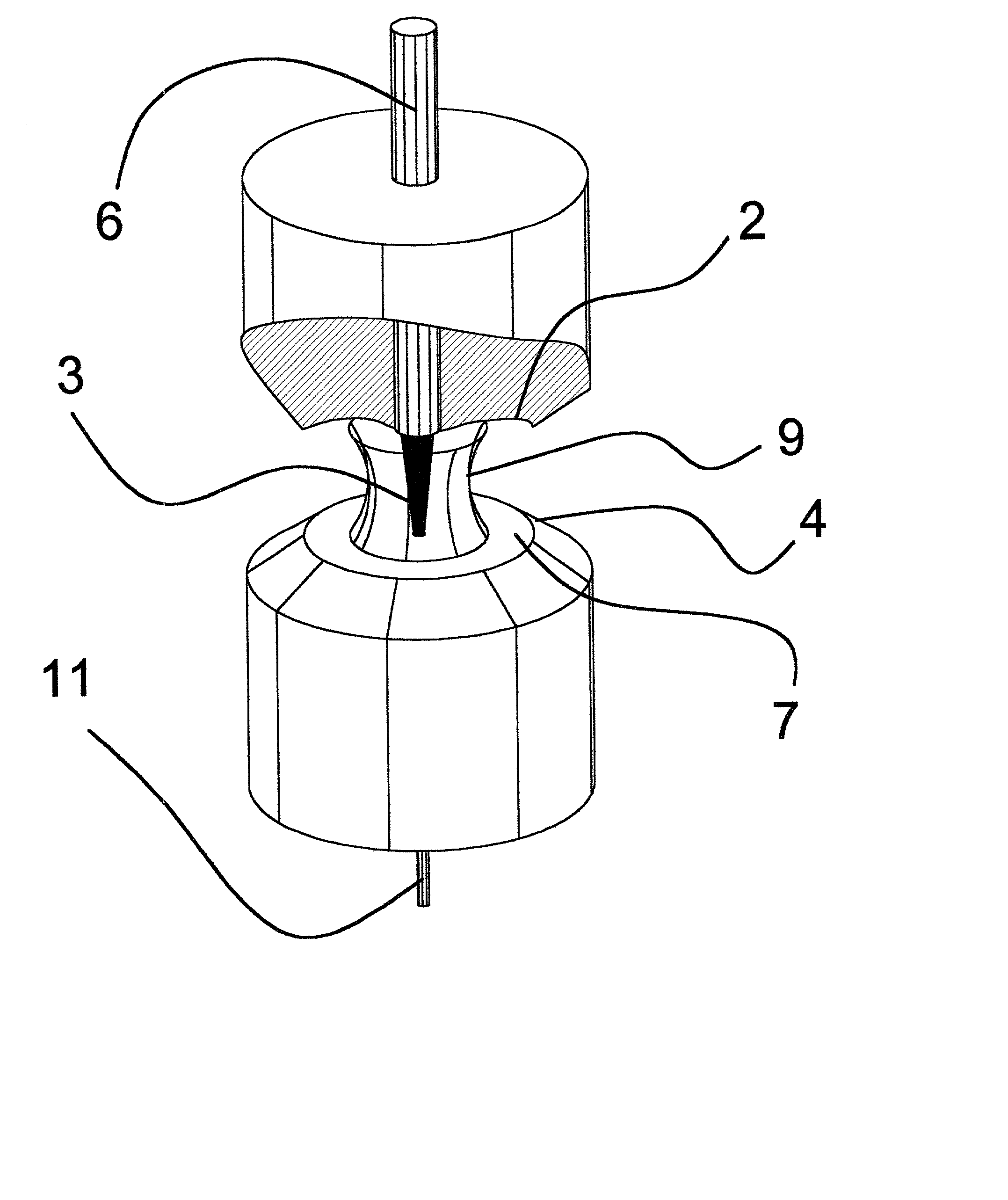 Liquid photometer using surface tension to contain sample