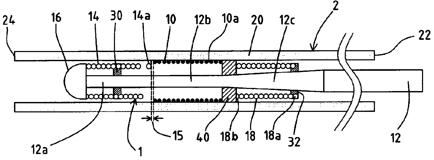 Pusher guidewire