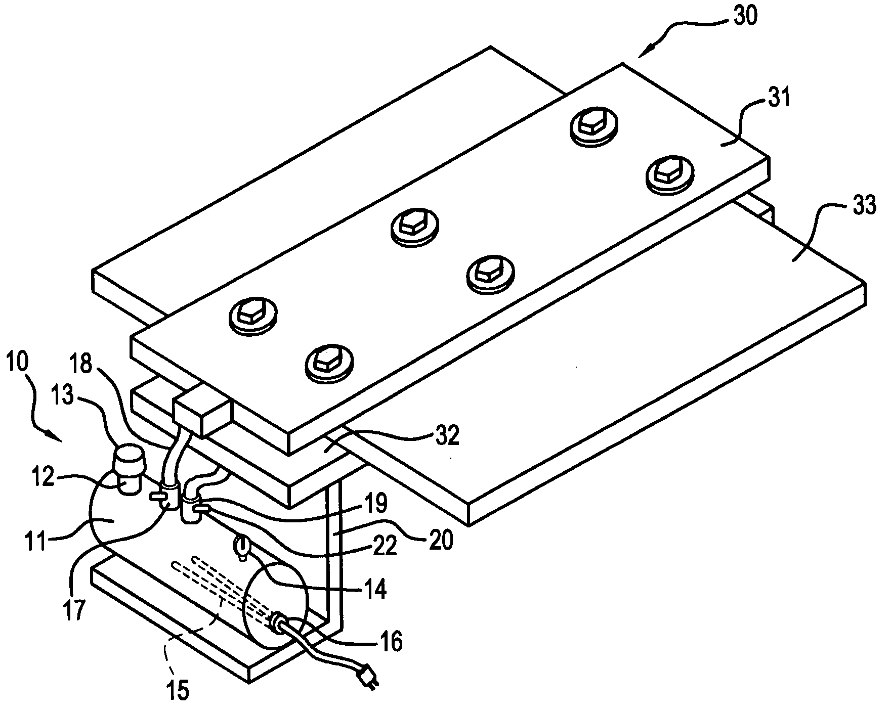 Steam heated vulcanization apparatus