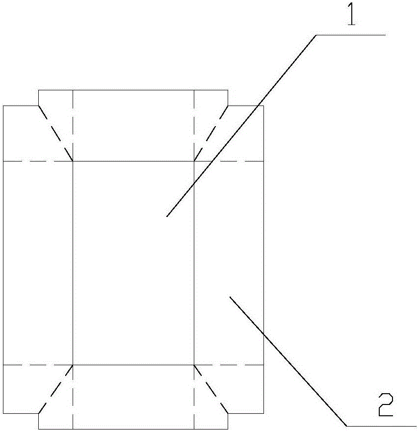 M-shaped sealing method of vacuum insulated panel