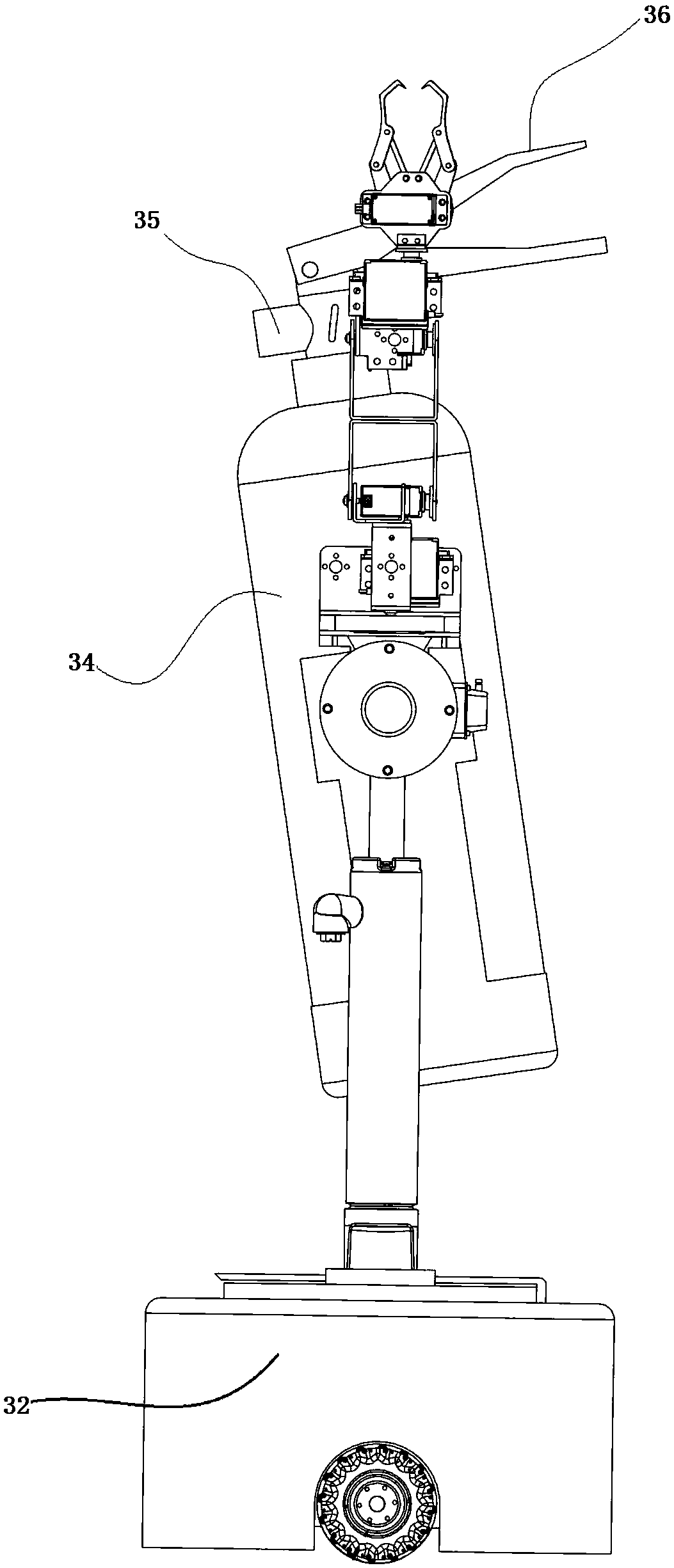 Firefighting robot and method thereof