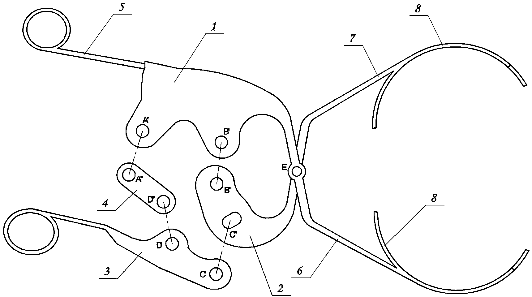 Incision expander for pleuroperitoneal cavity operation