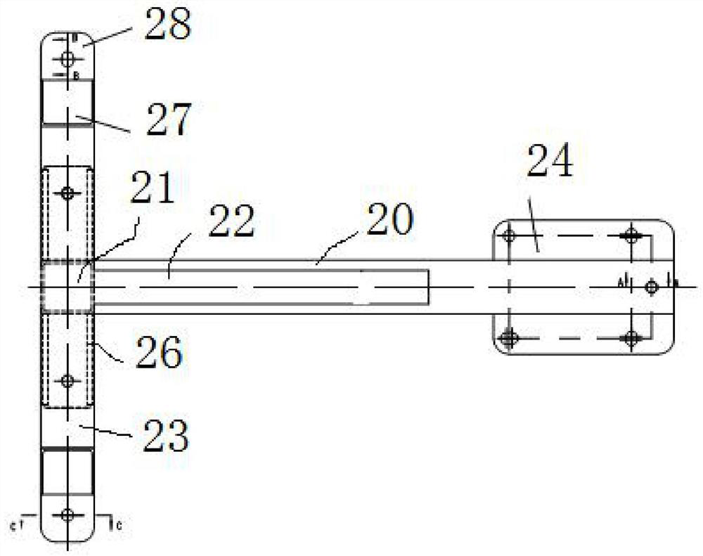 A positioning welding tool for generator base