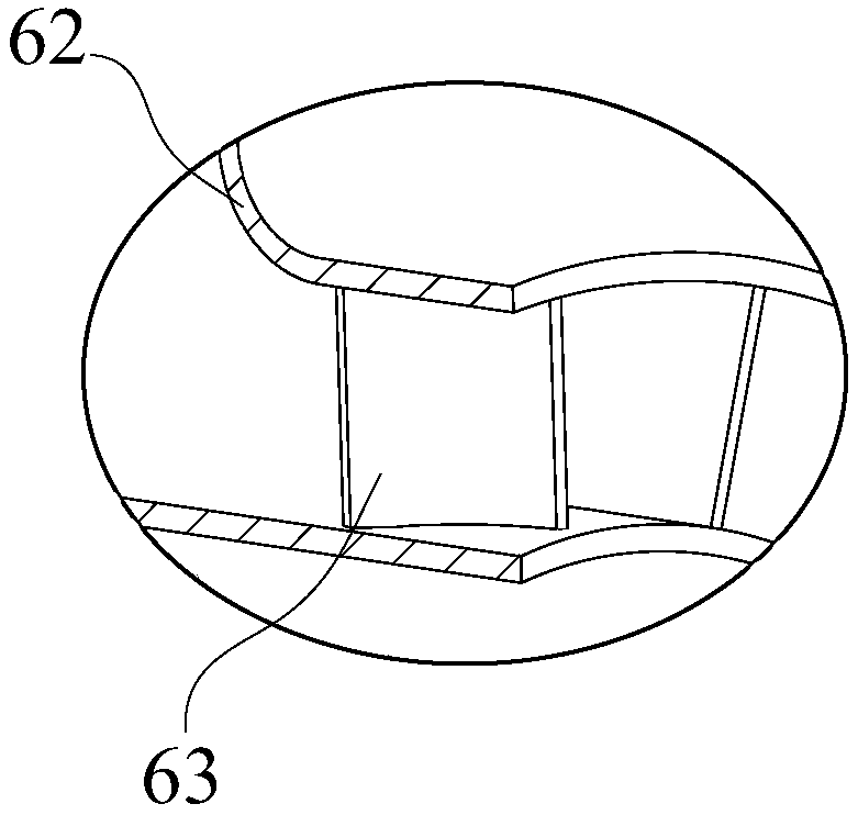 Gas inlet volute and combustion gas turbine