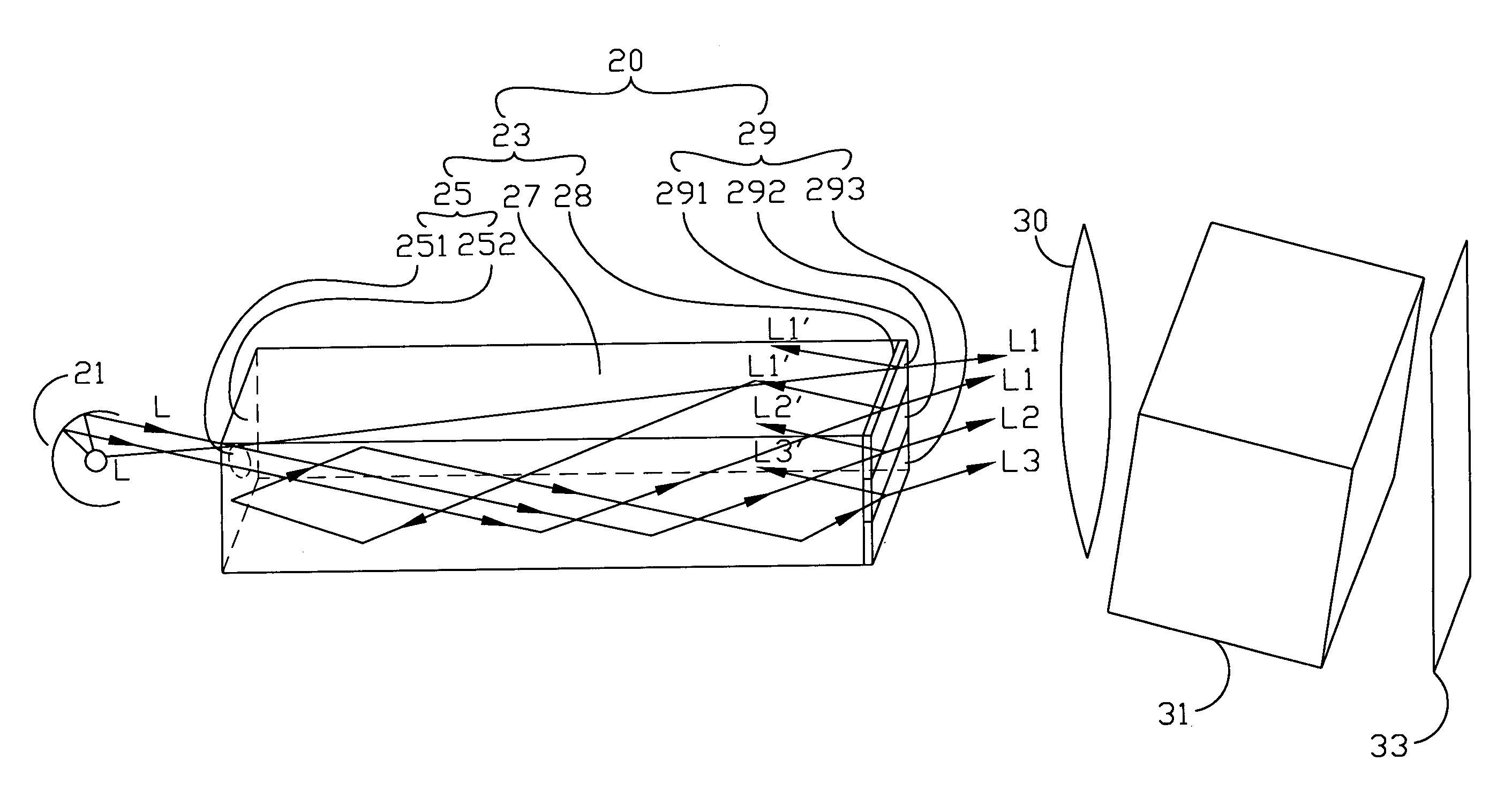 Optically integrated device