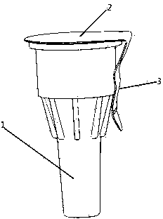 Pen type syringe needle simply packaged and use method thereof