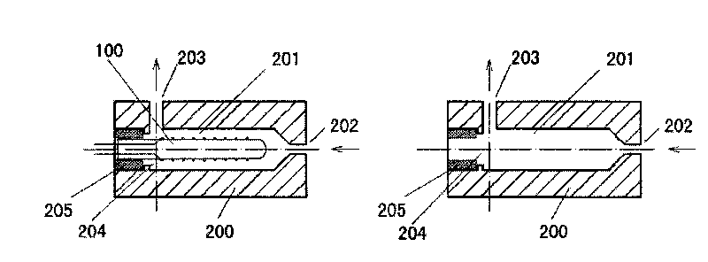 Solid thermal conductivity detector for cylindrical thermal sensitive region