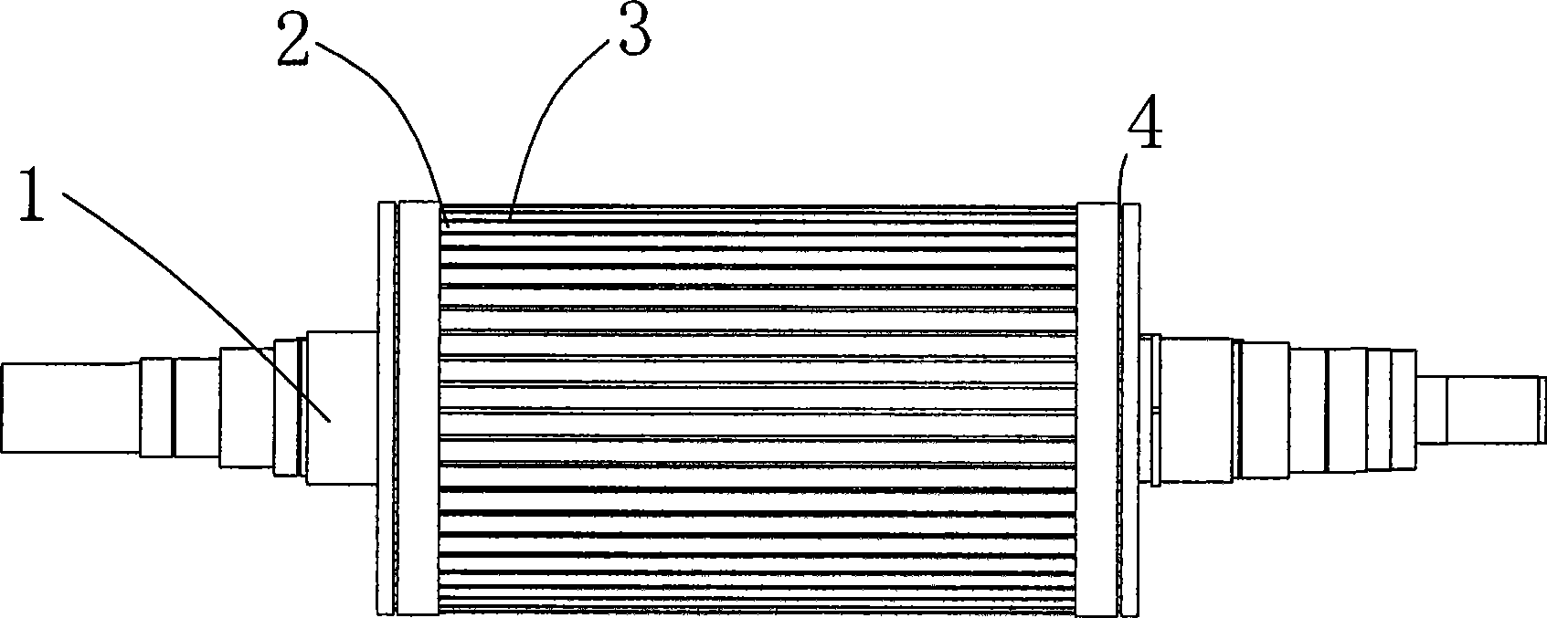 Generator rotor and production method thereof