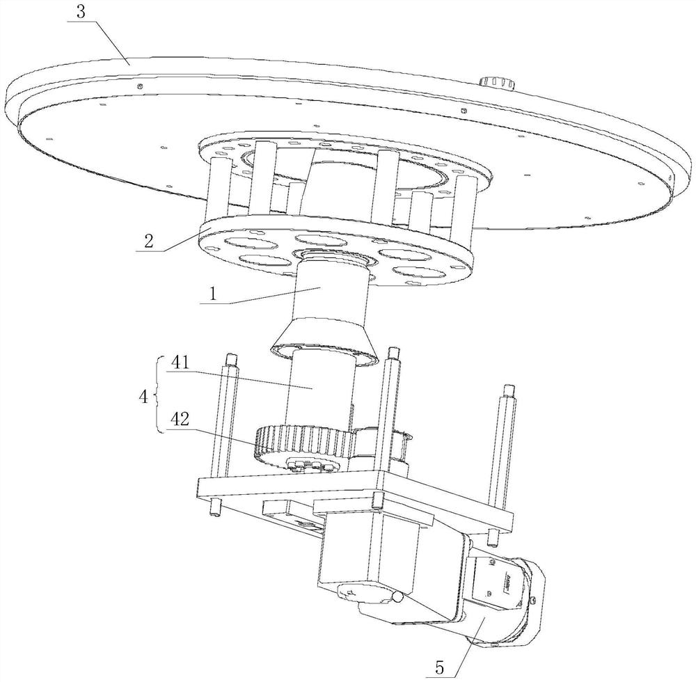 Clean type bottle unscrambling device