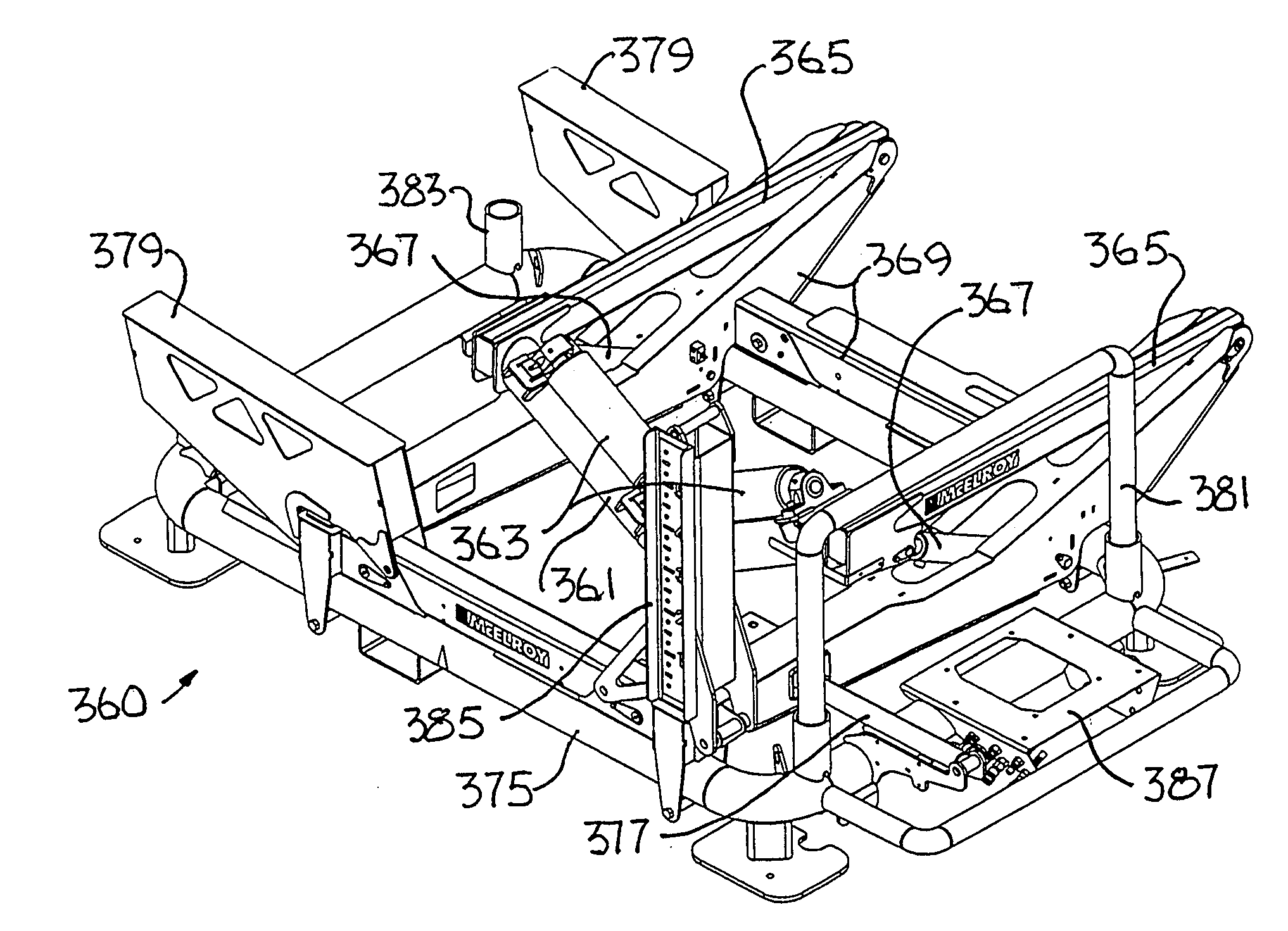 Rack type pipe feeder for a pipe fusion machine