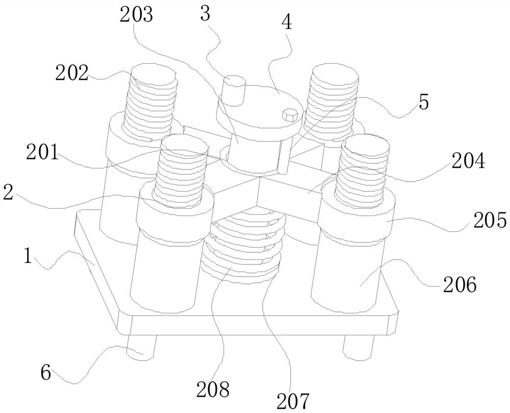 Anchor structure for civil engineering construction