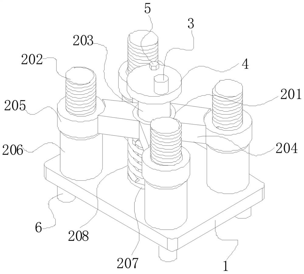 Anchor structure for civil engineering construction