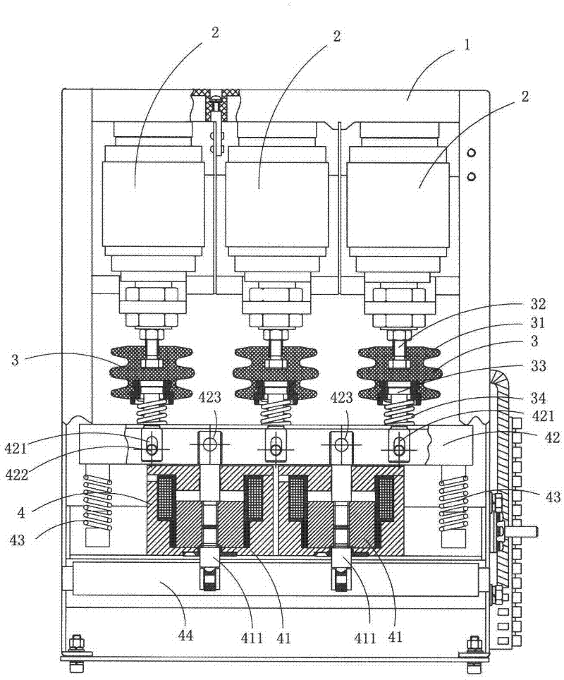 Permanent magnet type vacuum circuit breaker