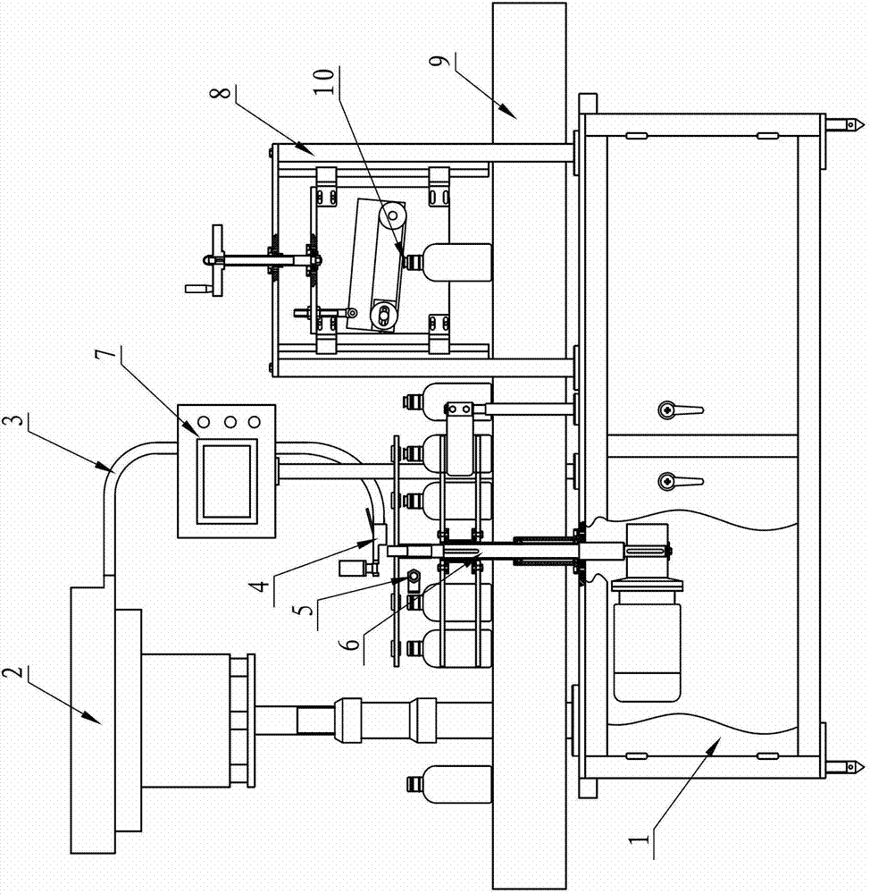 Glass bottle capping machine