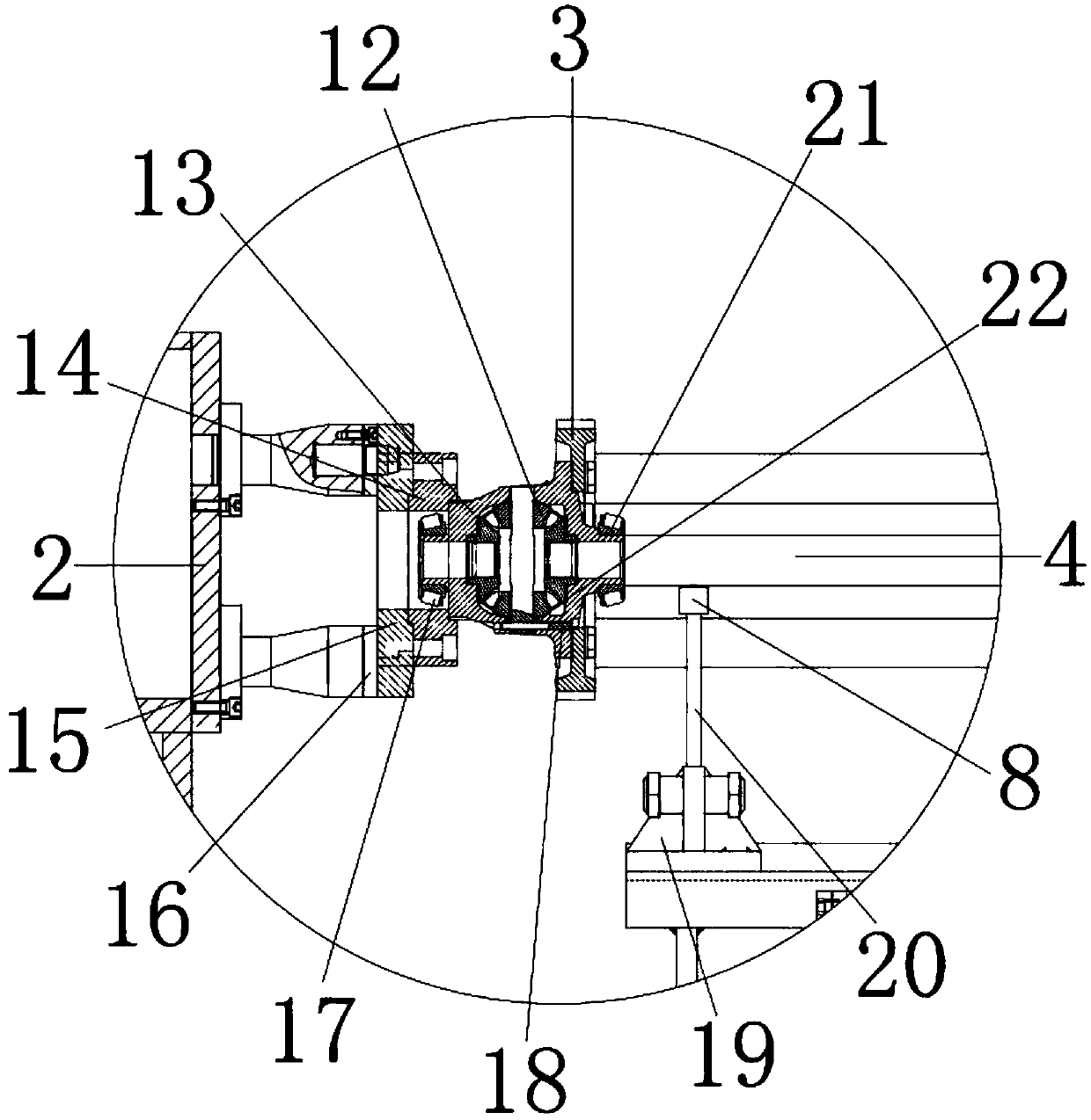 A stainless steel wire variable diameter processing equipment