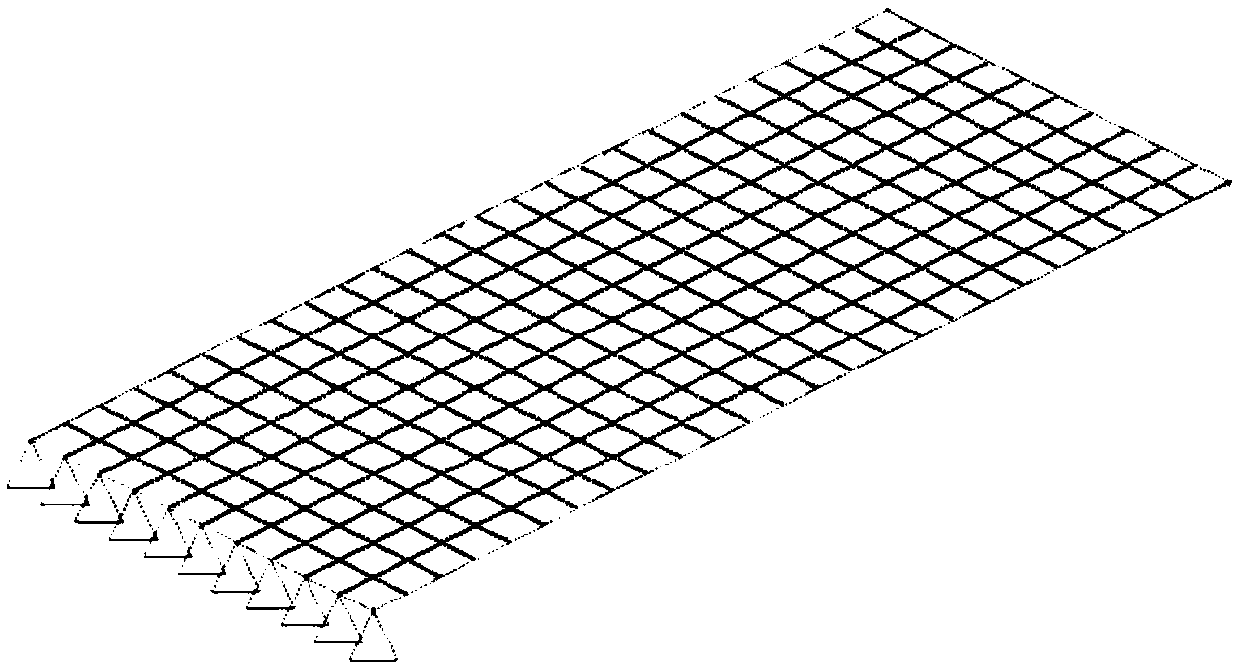 Vibration acoustic analysis method for multi-layer CFRP structure flat plate