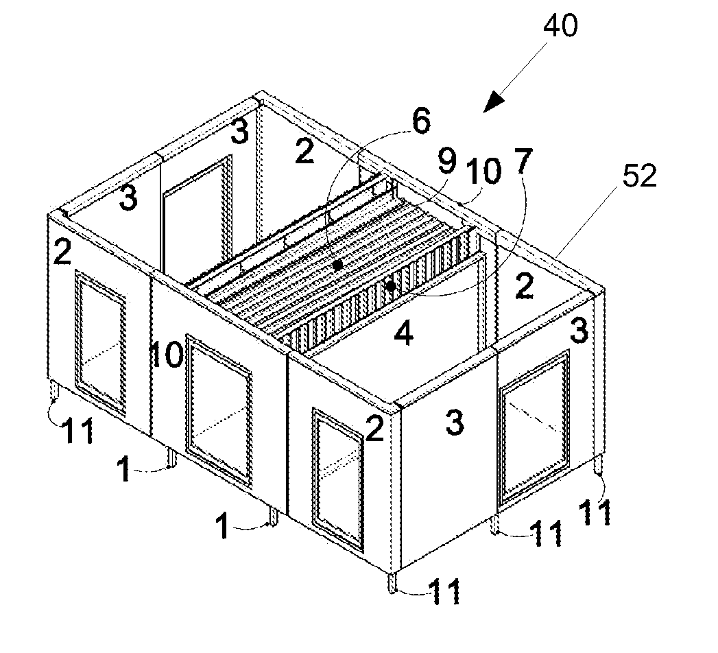 Prefabricated foldable building module