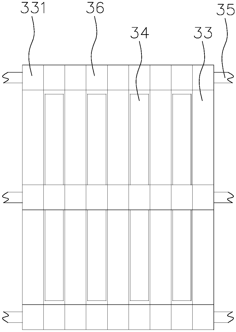 Volute type sludge dehydrator