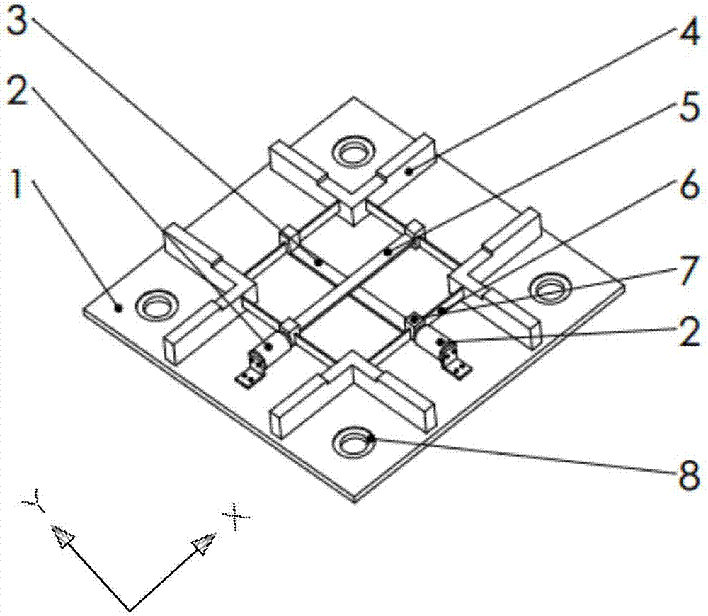 Three-degree-of-freedom large-stroke micro-positioning platform achieving driving force decoupling