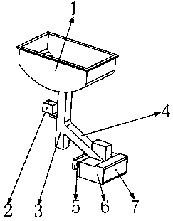 Kitchen odor-resistant anti-blocking controllable water tank based on water seal