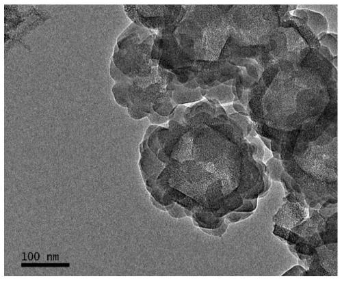 Acid-base dual-response hollow mesoporous silica composite nano container, self-repairing anticorrosive coating and preparation method thereof