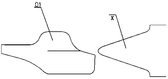 Processing method of forged aluminum alloy two-piece car wheel rim