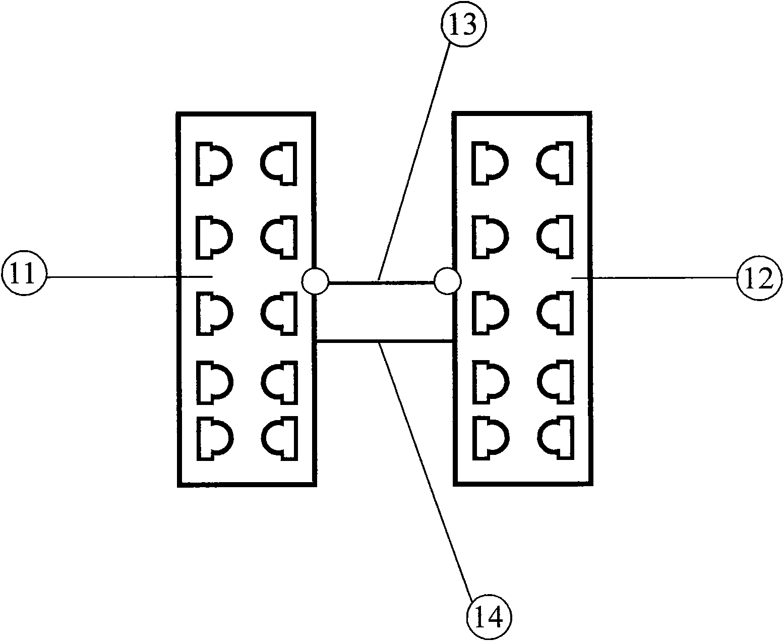 Power supply panel device