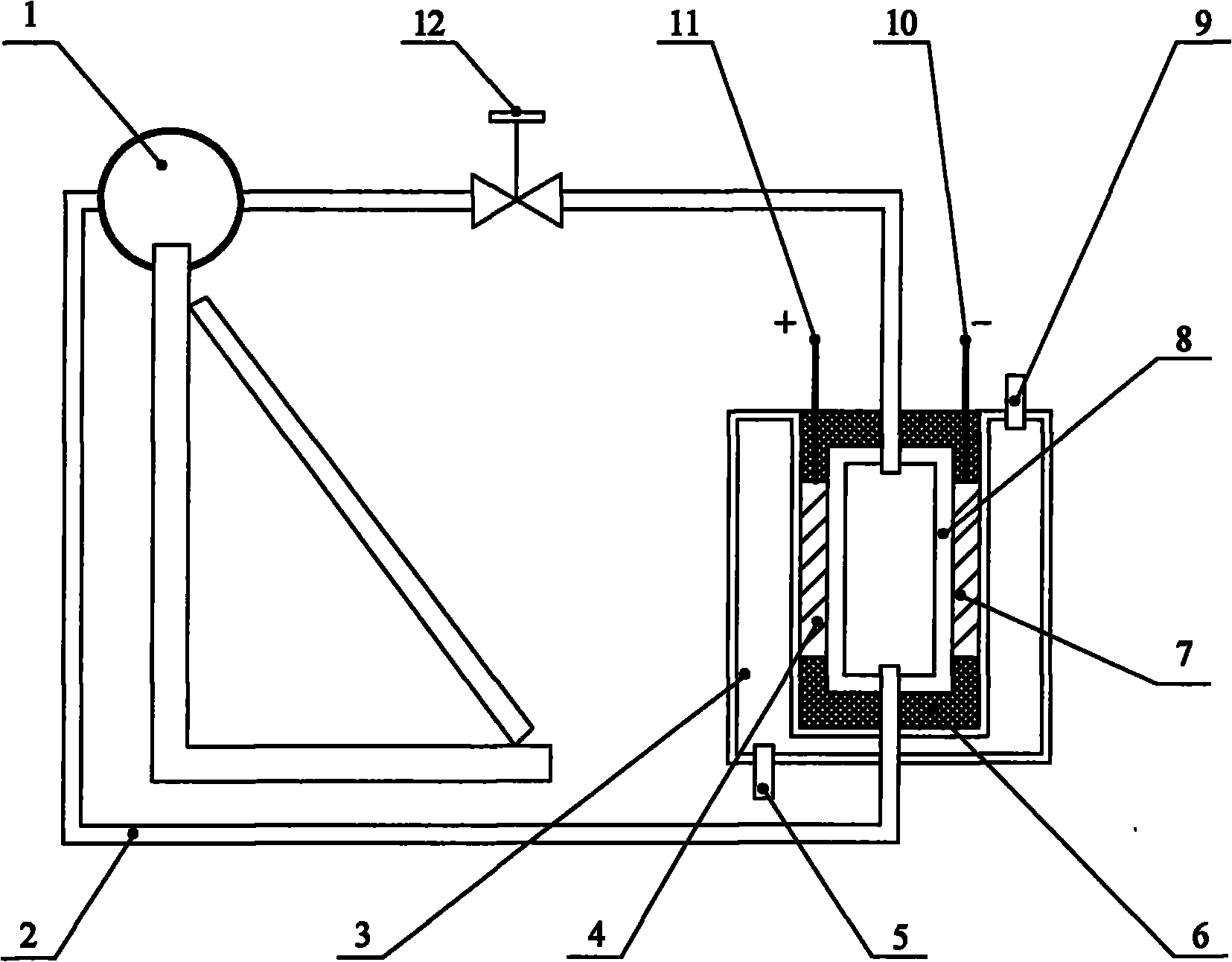 Miniature solar generating unit