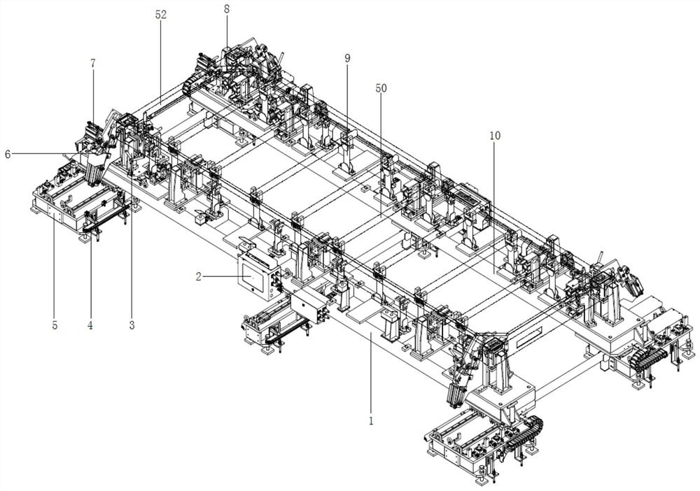 Top frame welding clamp