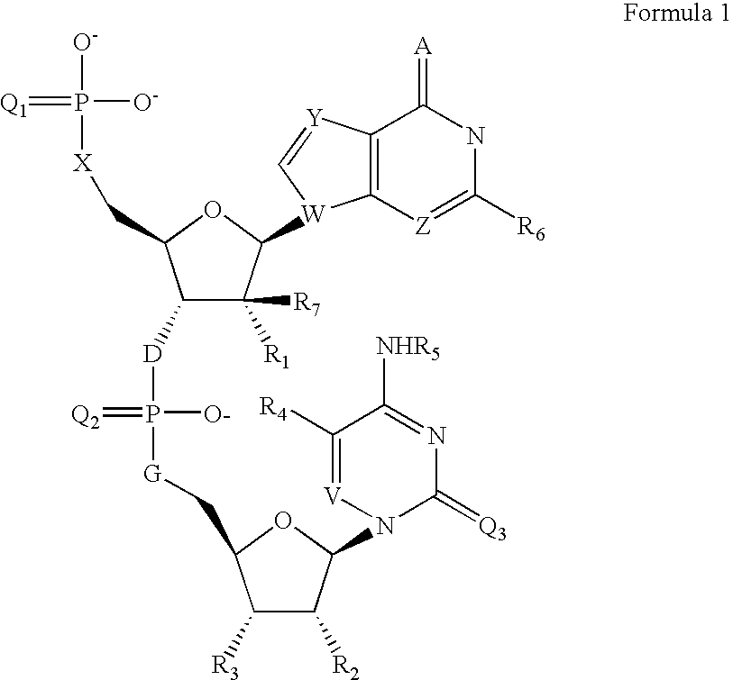 Dinucleotide inhibitors of de novo RNA polymerases for treatment or prevention of viral infections