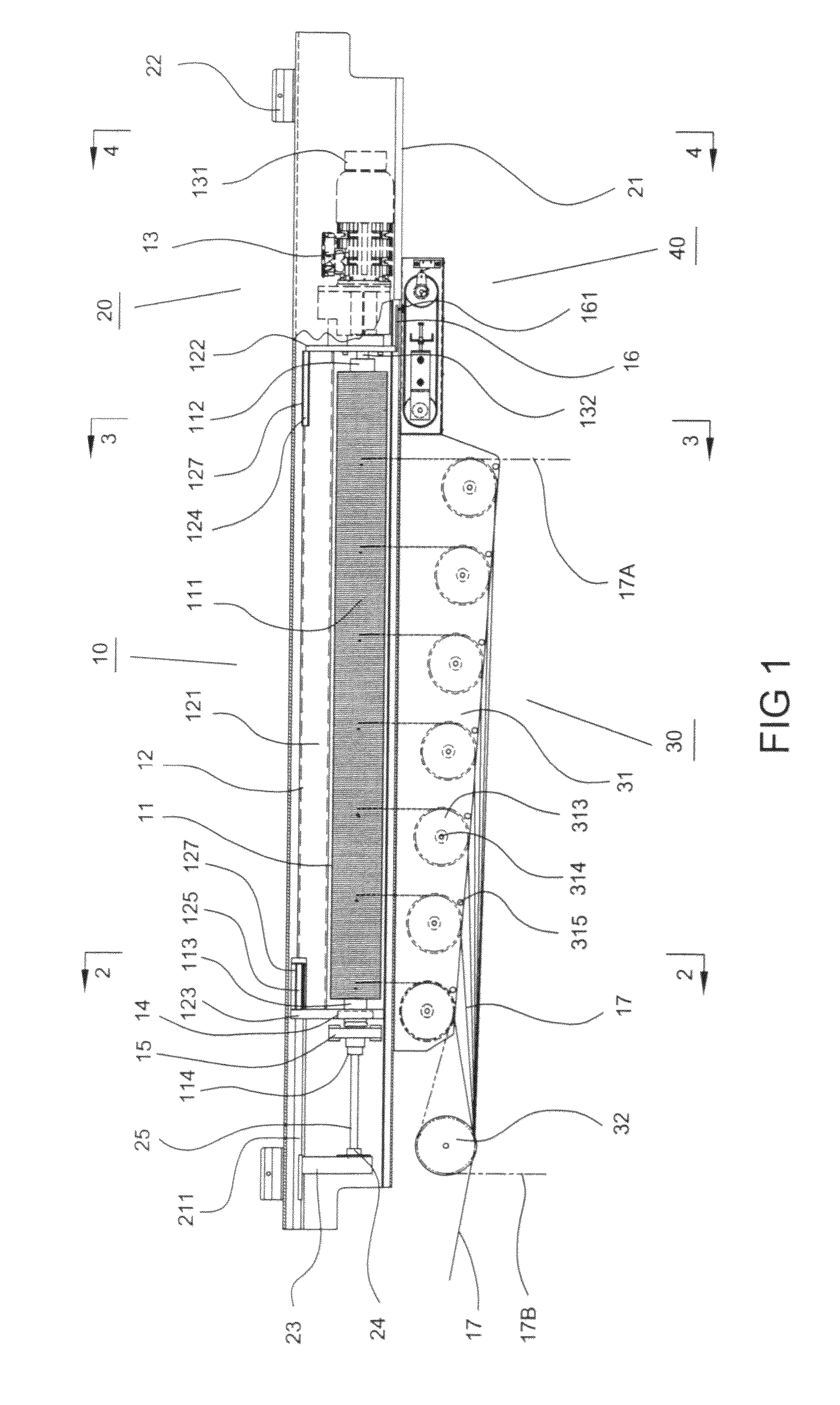 Winch for raising and lowering theatre scenery