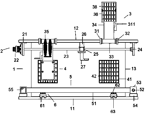 Broiler chicken eviscerating and decomposing equipment