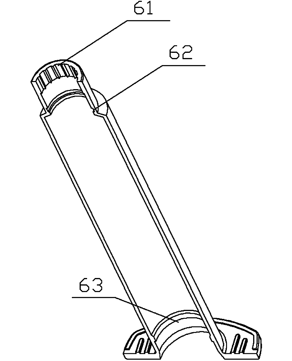 Needle seat pull-back type safe self-locking self-destruction syringe