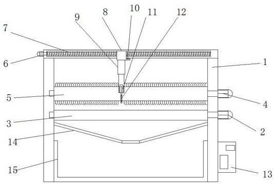 Perforating device for advertisement manufacturing and accurate in perforating