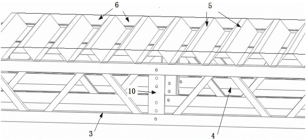 Industrialized assembled multi-story high-rise steel structure prestressed centrally-braced system