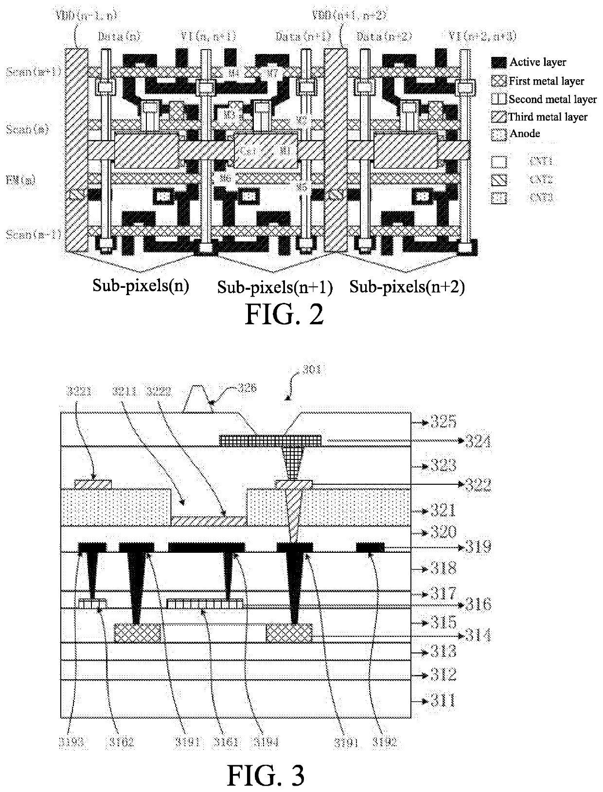 OLED array substrate and OLED display device