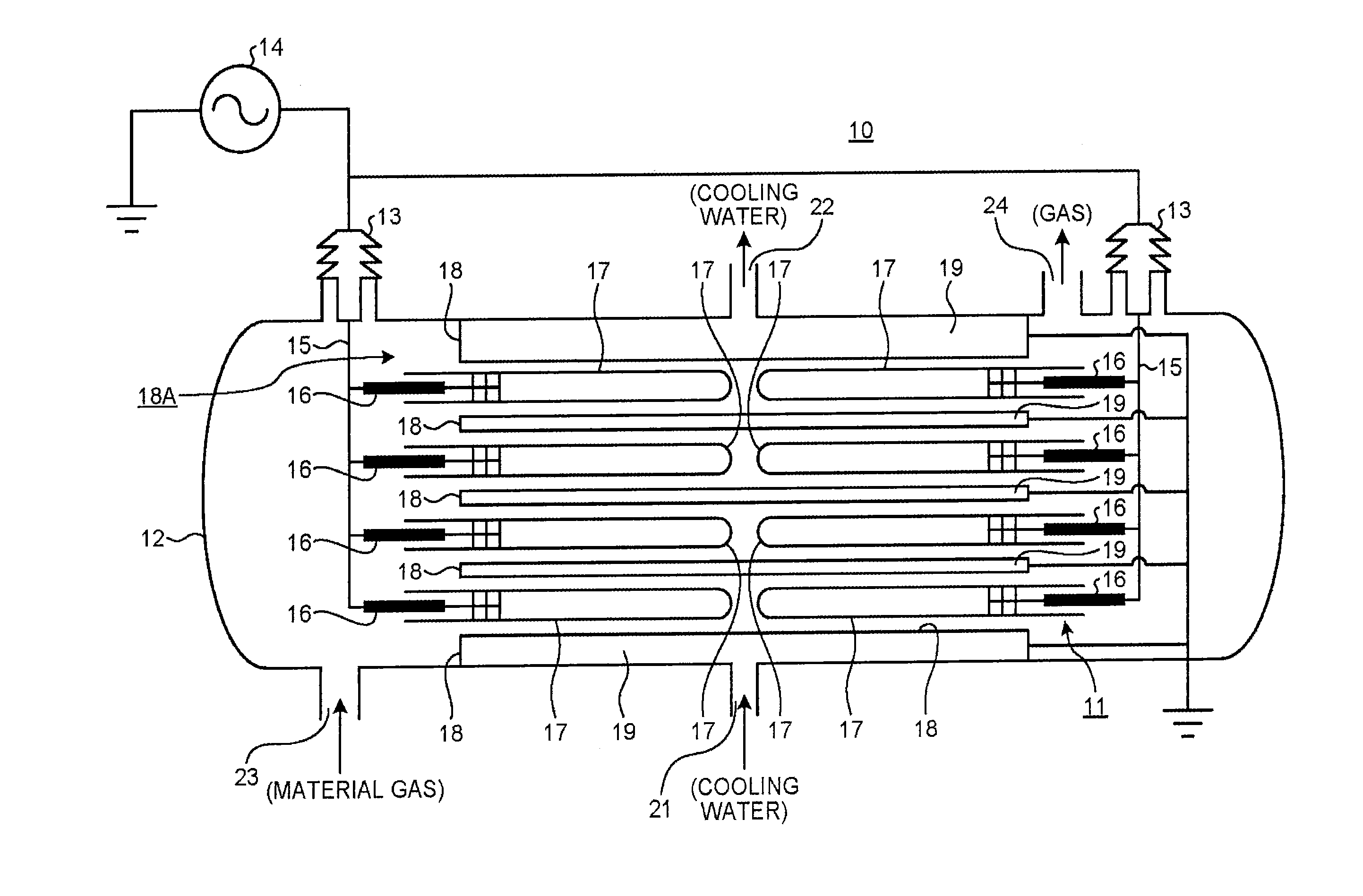 Ozone generating apparatus