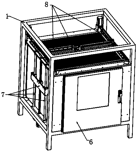 3D printer of double cycle heating constant temperature forming space