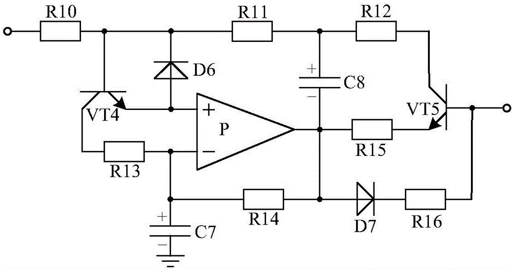 Power circuit for adjusting brightness of light source based on protection-type ripple suppression circuit