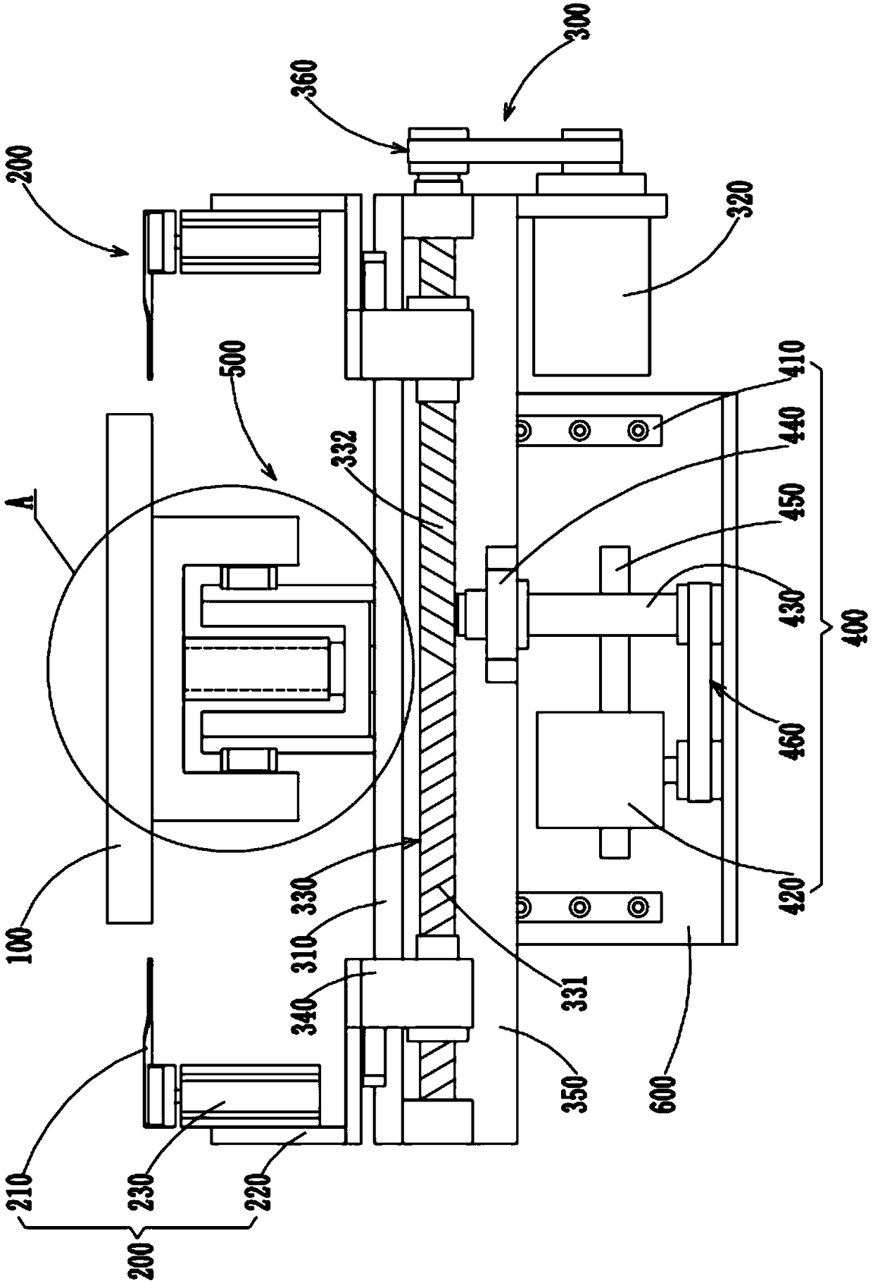 Film-laminating device and film-laminating machine