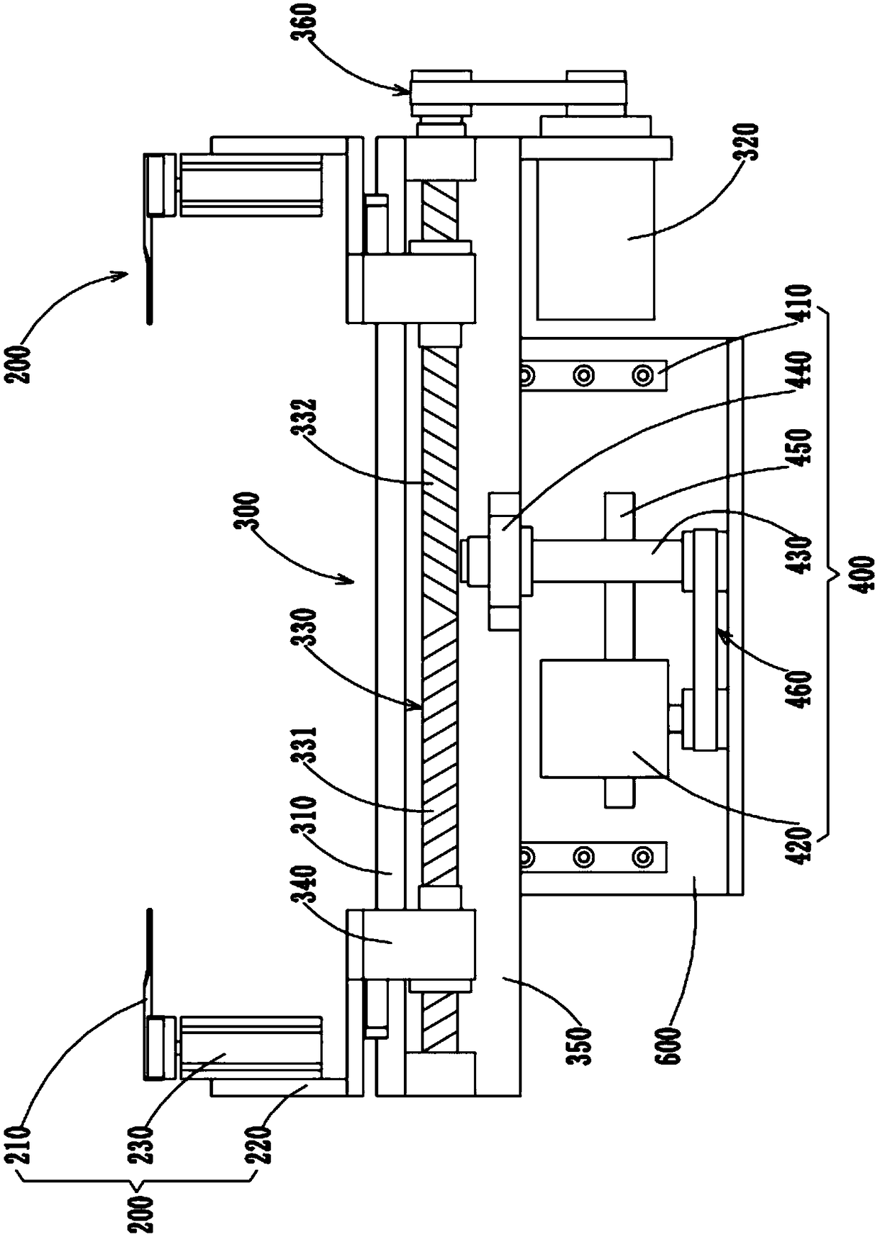 Film-laminating device and film-laminating machine