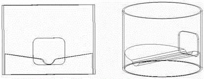 Reaction type gangue crushing and separating tester