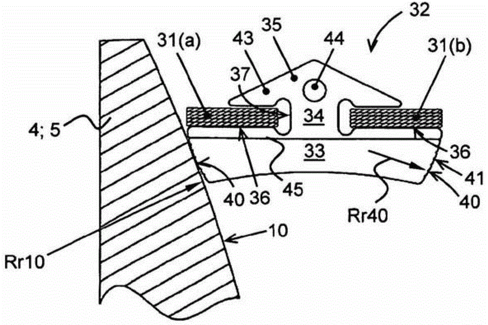 Drive belts for transmissions with convex pulley pulleys