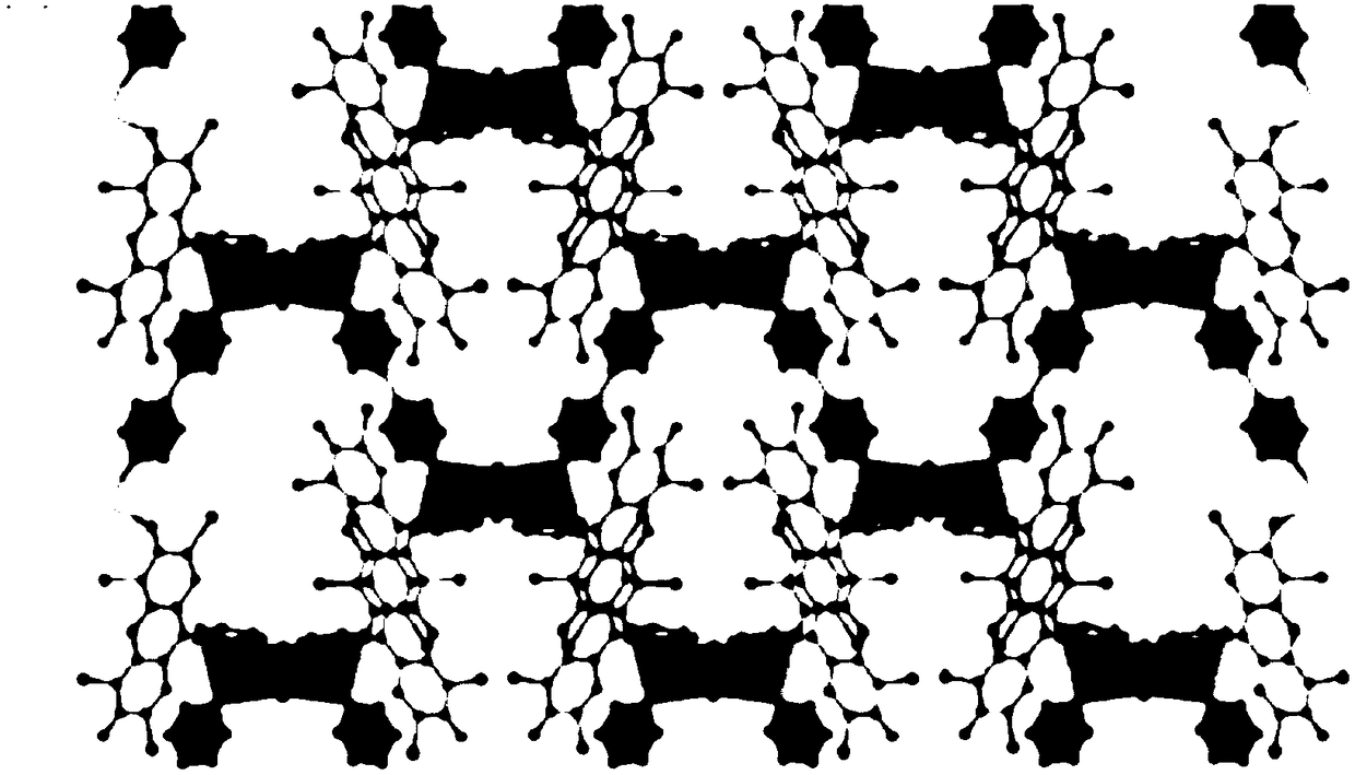 Eosin based metal-organic framework for hydrogen production driven by visible light and preparation method thereof