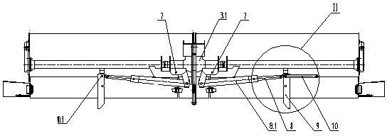 Efficient folding type cultivator